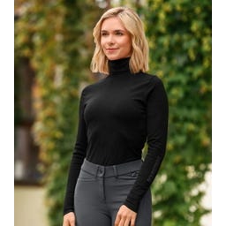 ELT Maglia a Collo Alto Trento, Nero
