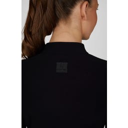 PIKEUR RIP Zip-Neck Riding Top, Black
