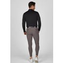 PIKEUR Men's Zip-Neck Riding Top, Black