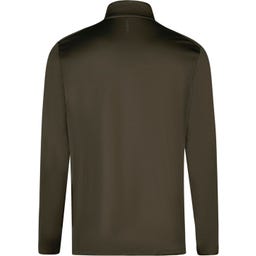 PIKEUR Men's Zip-Neck Riding Top, Olive Green