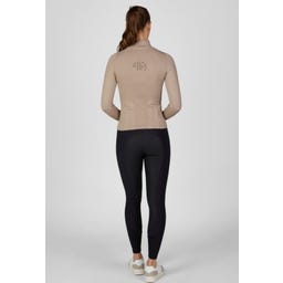 PIKEUR 3D-Knit Performance Top, Mocha Cream