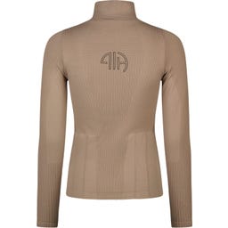 PIKEUR 3D-Knit Performance Top, Mocha Cream