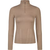PIKEUR 3D Shirt Knit, mokkacreme