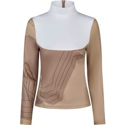 PIKEUR Turniershirt, mokkacreme