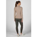 PIKEUR Roll-Neck Jumper, Mocha Cream