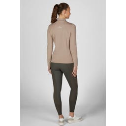 PIKEUR Roll-Neck Jumper, Mocha Cream