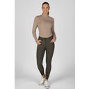 PIKEUR Roll-Neck Jumper, Mocha Cream