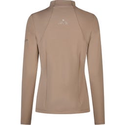 PIKEUR Roll-Neck Jumper, Mocha Cream