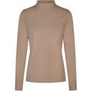 PIKEUR Roll-Neck Jumper, Mocha Cream