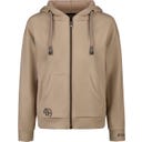 PIKEUR RIP Zip Hoodie, Mocha Cream