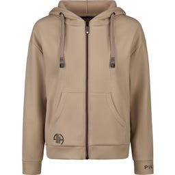PIKEUR RIP Zip Hoodie, Mocha Cream