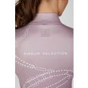 PIKEUR Camiseta con Cremallera, Lila Rosado