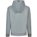 Sudadera con Capucha Plushluxe, Azul Humo