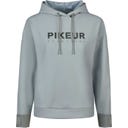 Sudadera con Capucha Plushluxe, Azul Humo