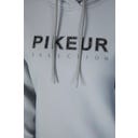 Sudadera con Capucha Plushluxe, Azul Humo