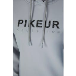 Sudadera con Capucha Plushluxe, Azul Humo