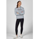 Sudadera con Capucha Plushluxe, Azul Humo