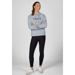 Sudadera con Capucha Plushluxe, Azul Humo