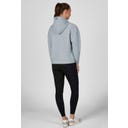 Sudadera con Capucha Plushluxe, Azul Humo