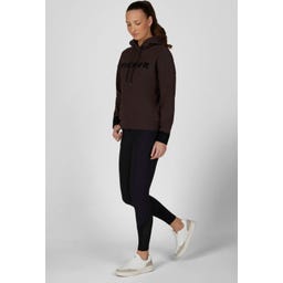 Sudadera con Capucha Plushluxe, Marrón Chocolate