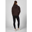 Sudadera con Capucha Plushluxe, Marrón Chocolate