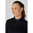 PIKEUR T-shirt Zone avec Zip, Noir