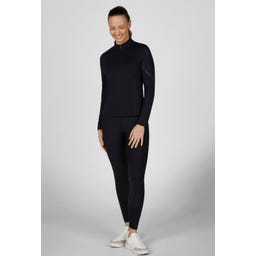 PIKEUR T-shirt Zone avec Zip, Noir