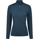 PIKEUR T-shirt avec Zip, Vert Pin