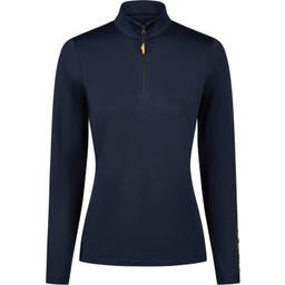 PIKEUR T-shirt avec Zip, Bleu