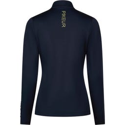 PIKEUR T-shirt avec Zip, Bleu