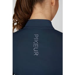 PIKEUR T-shirt avec Zip, Bleu
