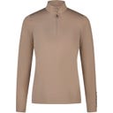 PIKEUR T-shirt avec Zip, Crème Moka