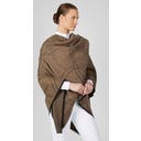 PIKEUR Poncho Cape, Crème Moka - 1 pcs