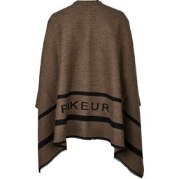PIKEUR Poncho Cape, Crème Moka - 1 pcs