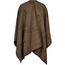 PIKEUR Poncho Cape, Crème Moka - 1 pcs