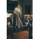 PIKEUR Poncho Cape, Crème Moka - 1 pcs