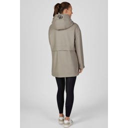 PIKEUR Poncho Impermeable, Crema Moka