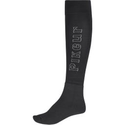 PIKEUR Chaussettes en Laine, Noir