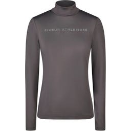 PIKEUR Dot-Print Riding Top, Basalt Grey