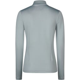 PIKEUR Dot-Print Riding Top, Smoky Blue