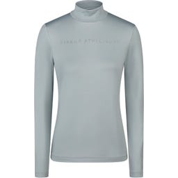 PIKEUR Dot-Print Riding Top, Smoky Blue
