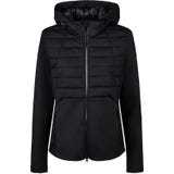 PIKEUR Kviltad Fleecejacka Fleece, Svart