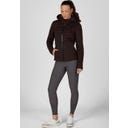 PIKEUR Quilted Fleece Jacket, Chocolate Brown