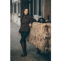 PIKEUR Velvet-Tech Jacket, Chocolate Brown