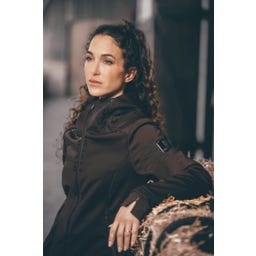 PIKEUR Velvet-Tech Jacket, Chocolate Brown