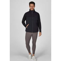 PIKEUR Men's Quilted Gilet, Black