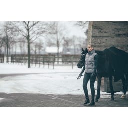 PIKEUR Chaleco Acolchado, Gris Basalto