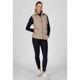 PIKEUR Chaleco Acolchado, Crema Moka