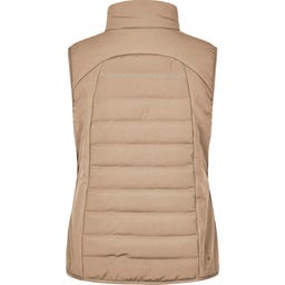 PIKEUR Gilet Quilted Flexvest, mokkacreme