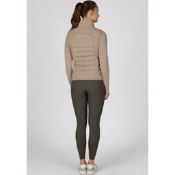 PIKEUR Gilet Quilted Flexvest, mokkacreme